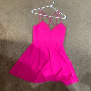 Hot pink dress NBD